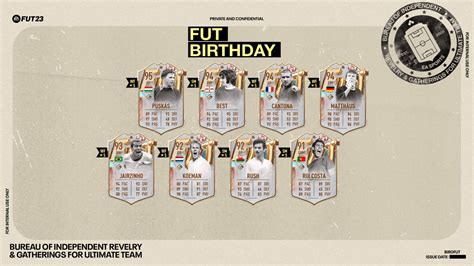 FIFA 23 FUT Birthday Icons: Team 2, Leaks, All。